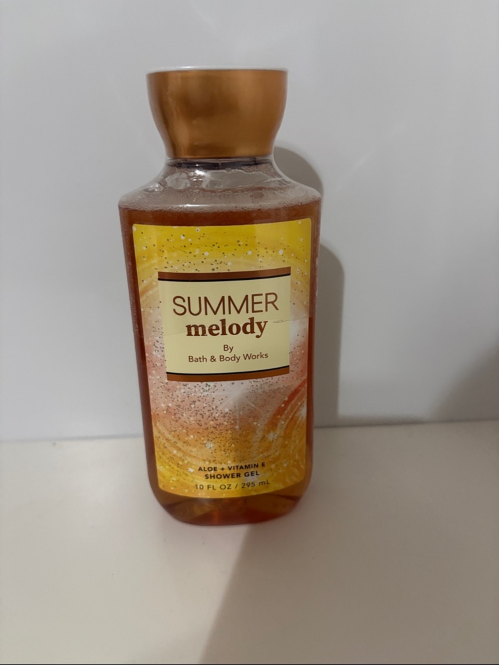 Bath & Body Works Summer Melody Shower Gel - Yellow, Gold